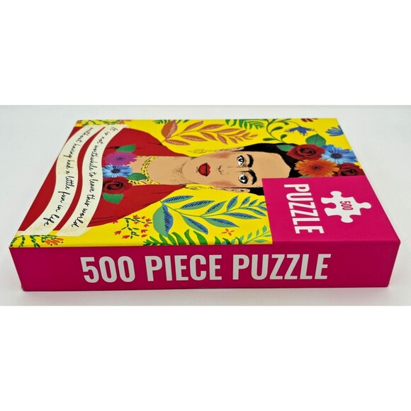 FRIDA KAHLO by Talking Tables 500 pc Jigsaw Puzzle & Poster New and Unopened - Picture 3 of 9